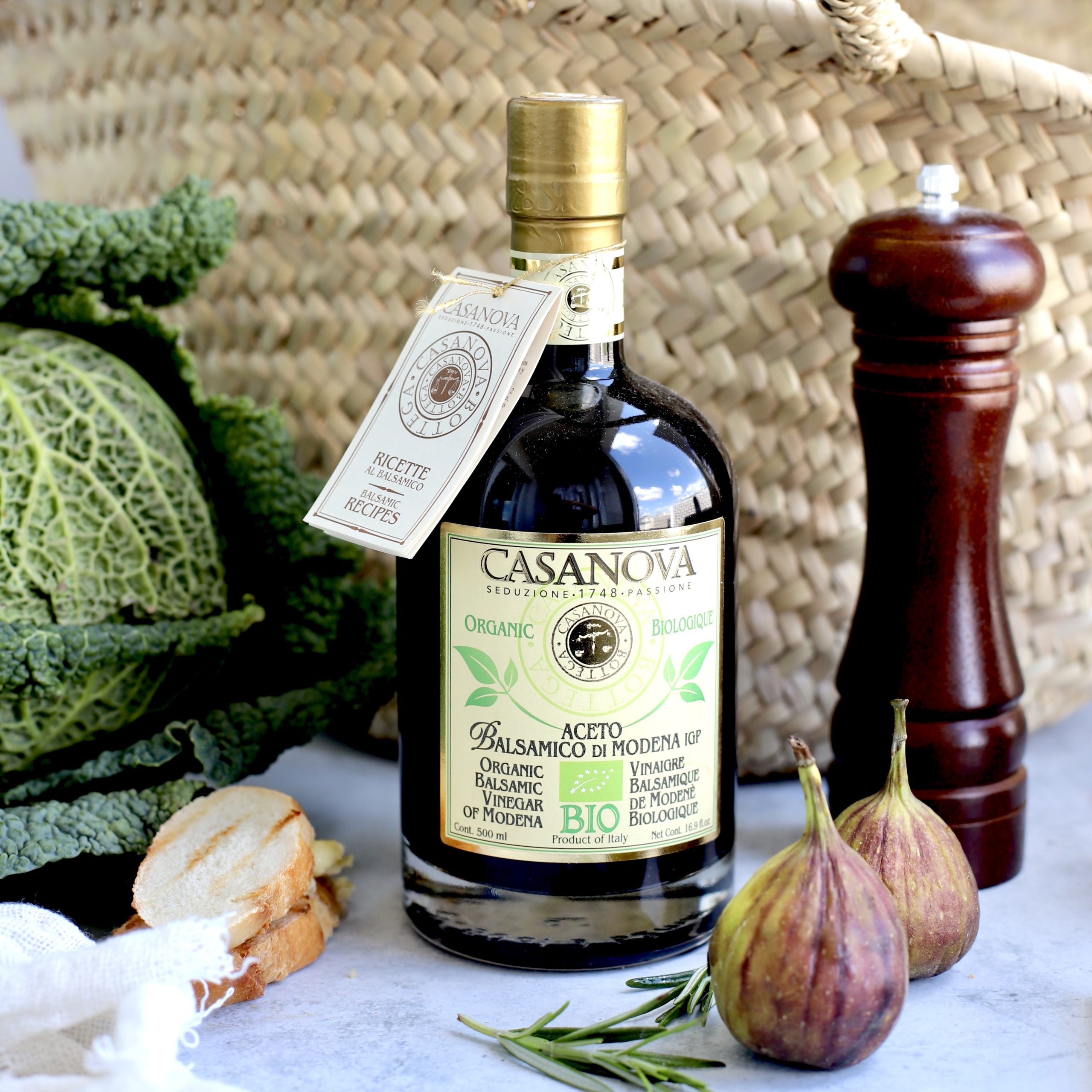 Acetaia Leonardi Otet balsamic de Modena IGP, 500ml - imagine 3