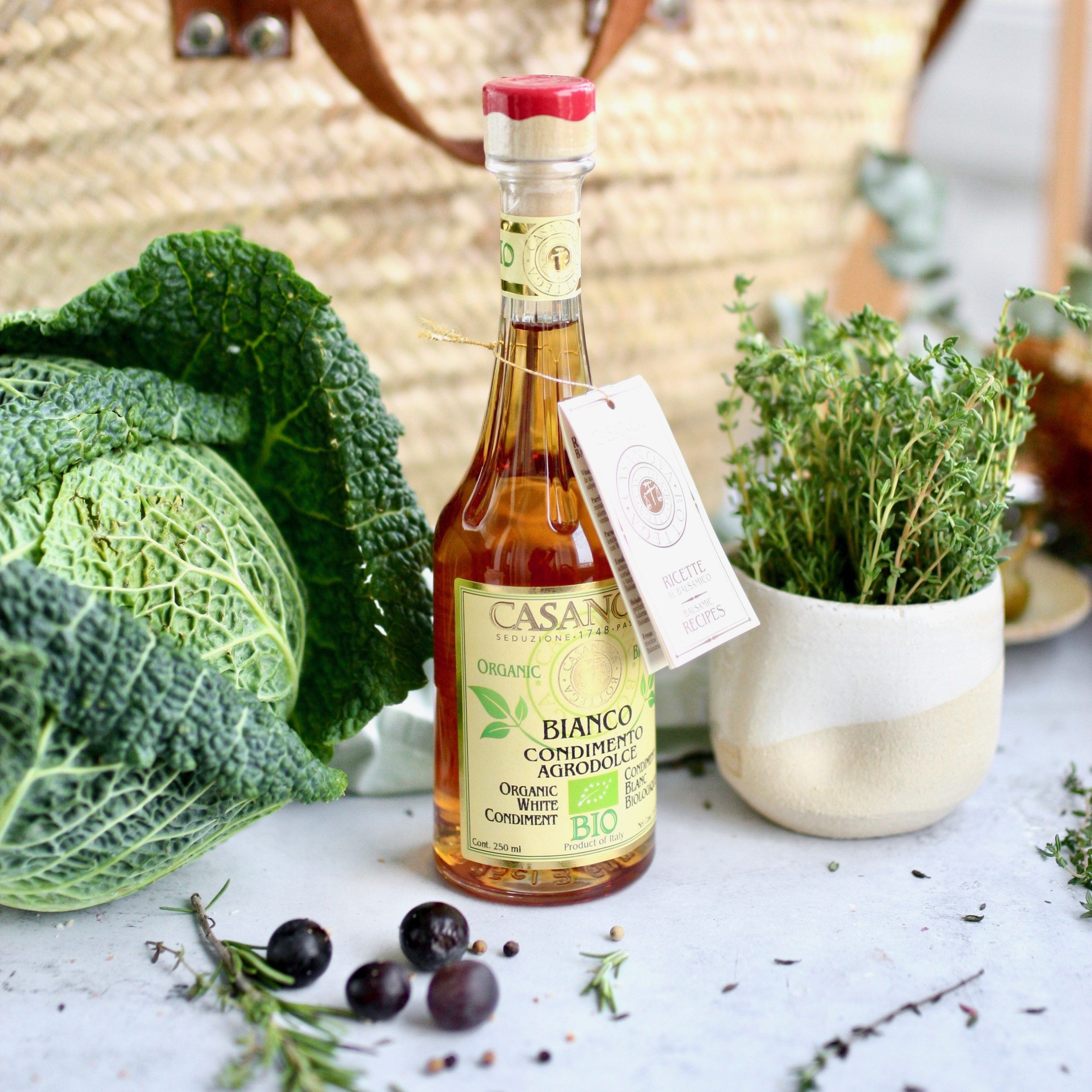 Acetaia Leonardi Condiment balsamic alb, 500 ml - imagine 3