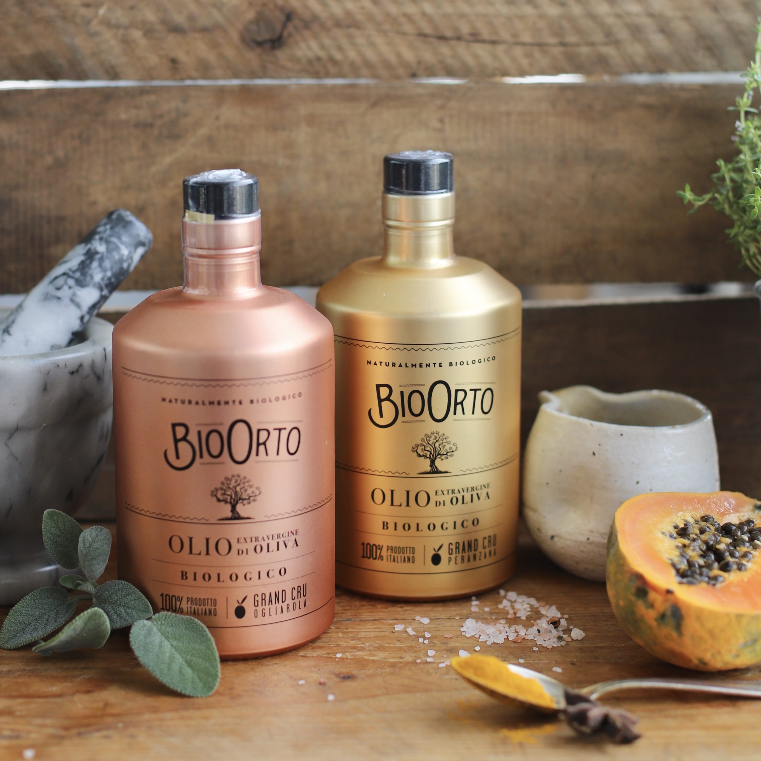 BioOrto Ulei de masline Premium Quality extravirgin, soi Peranzana Gran Cru 500ml - imagine 4