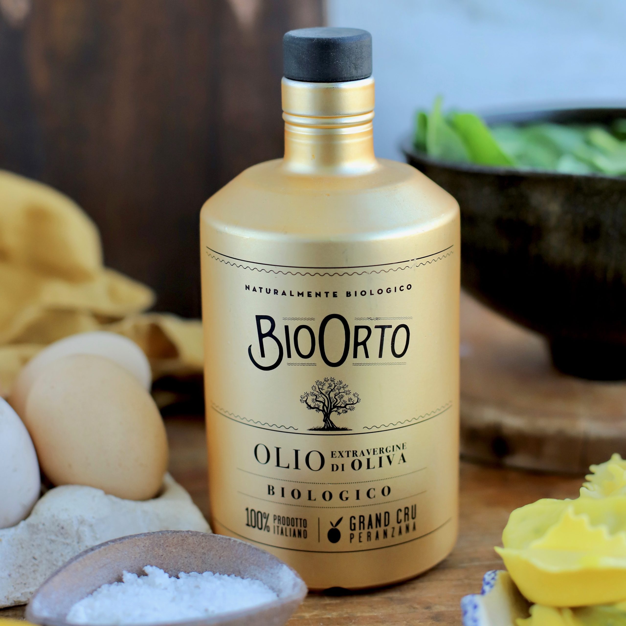 BioOrto Ulei de masline Premium Quality extravirgin, soi Peranzana Gran Cru 500ml - imagine 3