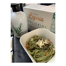 Pasta di Liguria Taglierini Bio Artizanale cu Spanac din Faina de Grau dur Semolina, 500g - imagine 3