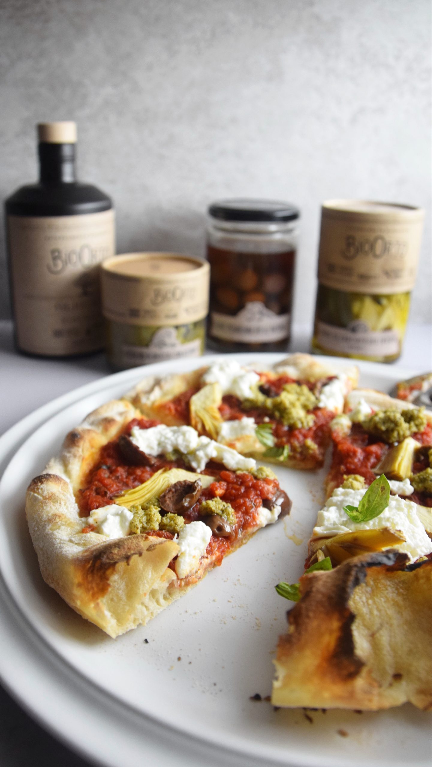 BioOrto Masline Peranzana in saramura bio, 370ml - imagine 3