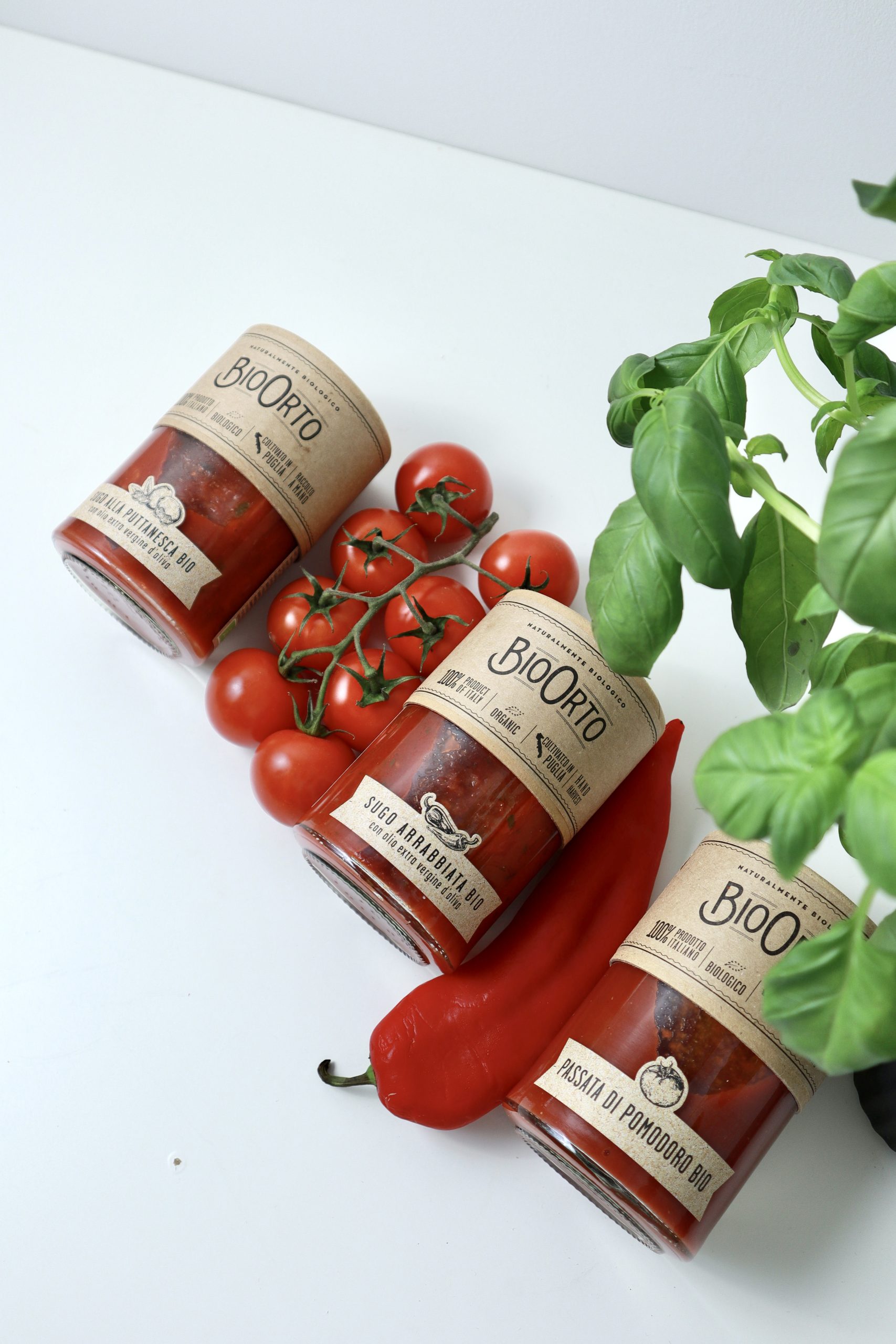 BioOrto Sos Arrabbiata din roșii bio, 370ml - imagine 3