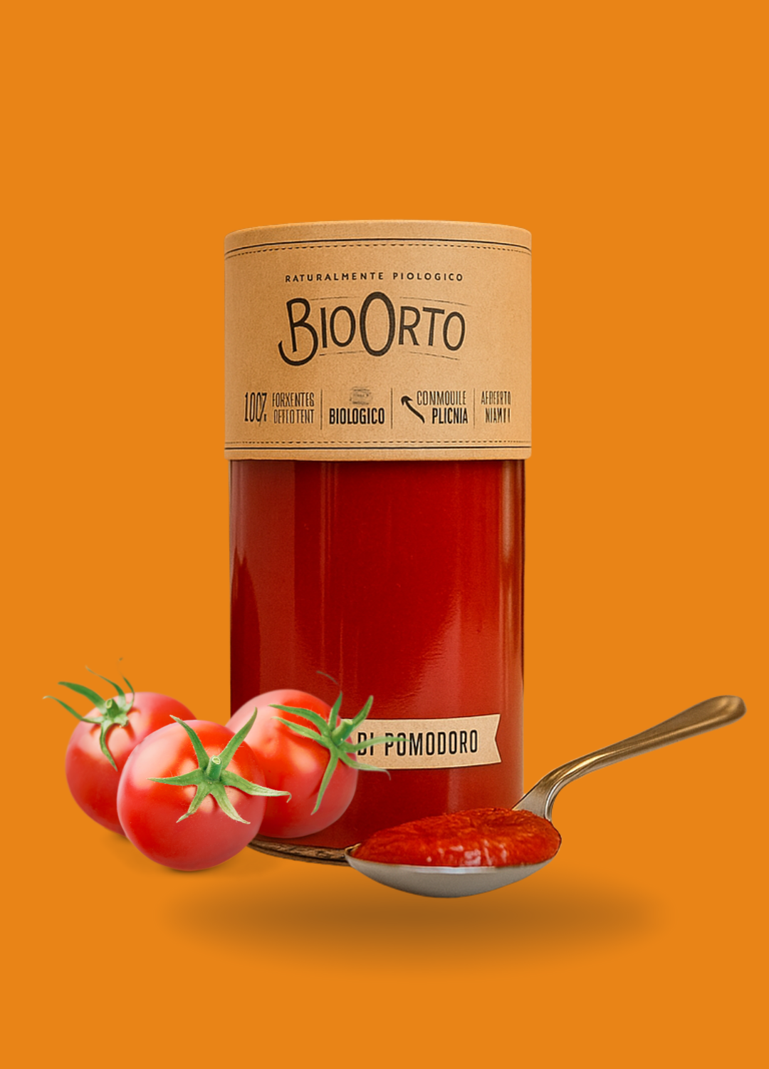 BioOrto Cutia cu sosuri de rosii simple bio (370ml), 6 buc - imagine 4